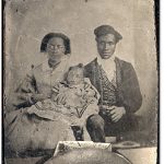 “Unidentified Black family portrait.” Tintype, Alvin D. McCurdy fonds. Archives of Ontario F 2076-16-4-8 (I0024785).