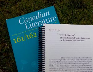 Herb Wyile's article in issue 161/162 of Canadian Literature. Canadian Literature.